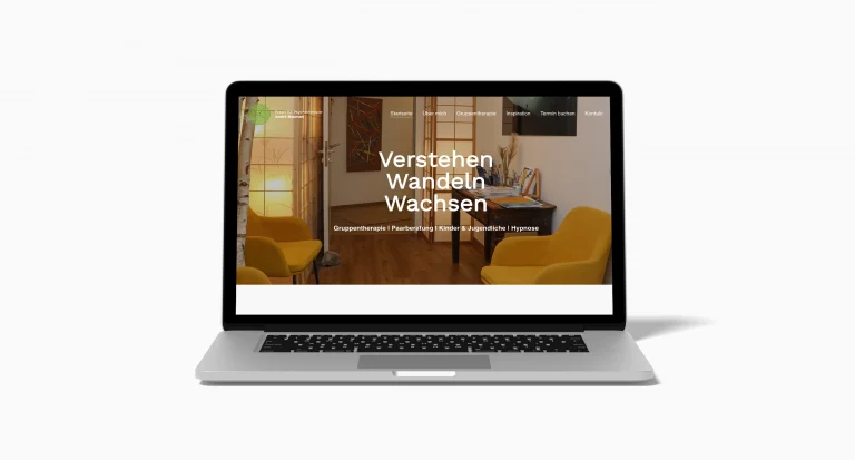 Digitale Präsenz für therapeutische Klarheit_Website